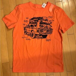 GAP Orange Adventure Graphic Tee